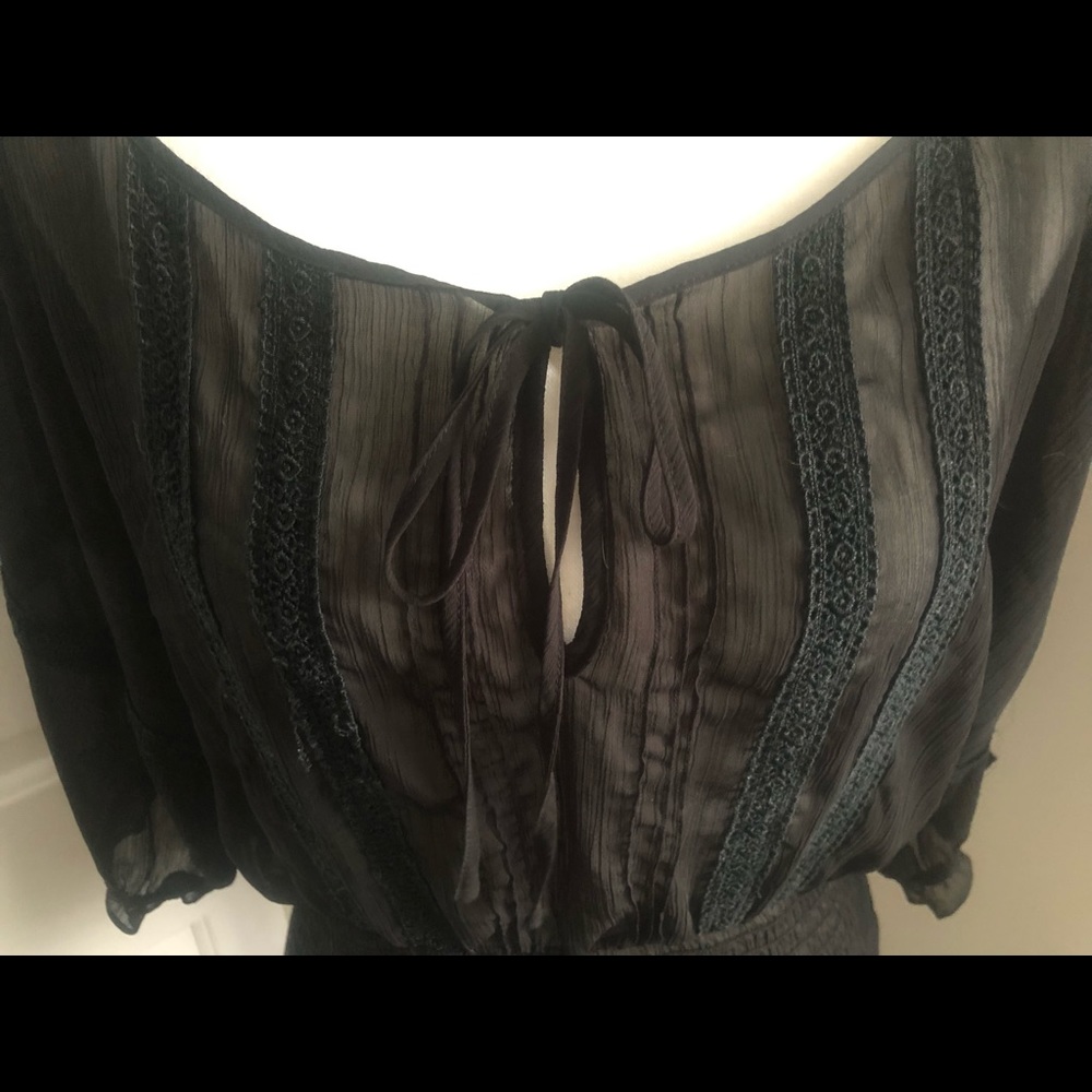 Guess Jeans Sheer Blouse - Picture 3 of 8